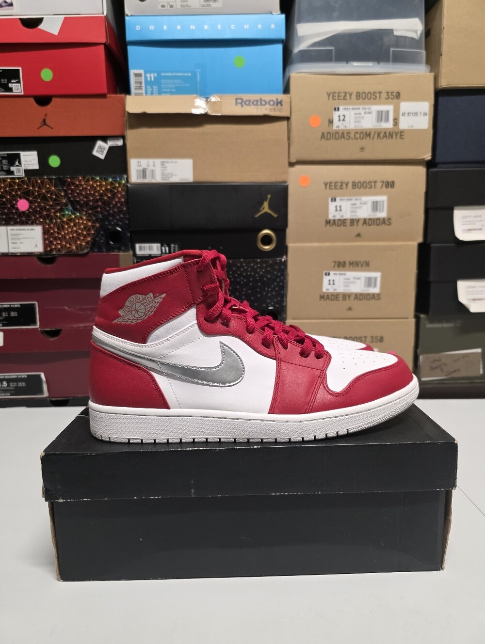 Jordan Air Jordan 1 Retro High "Silver Medal" Sz 12